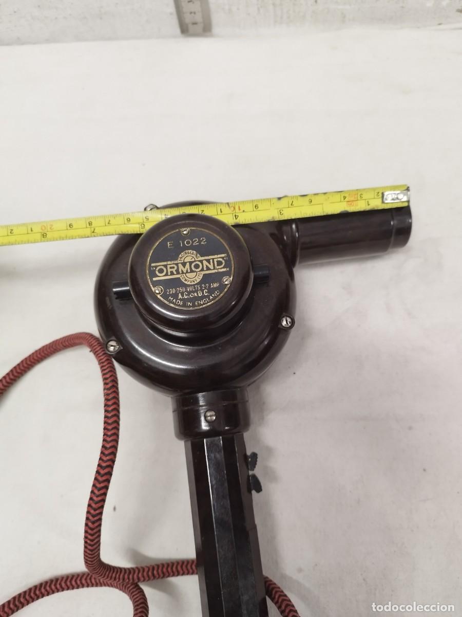 Vintage: Antiguo secador de pelo, maraca ormond. De baquelita. - Foto 10