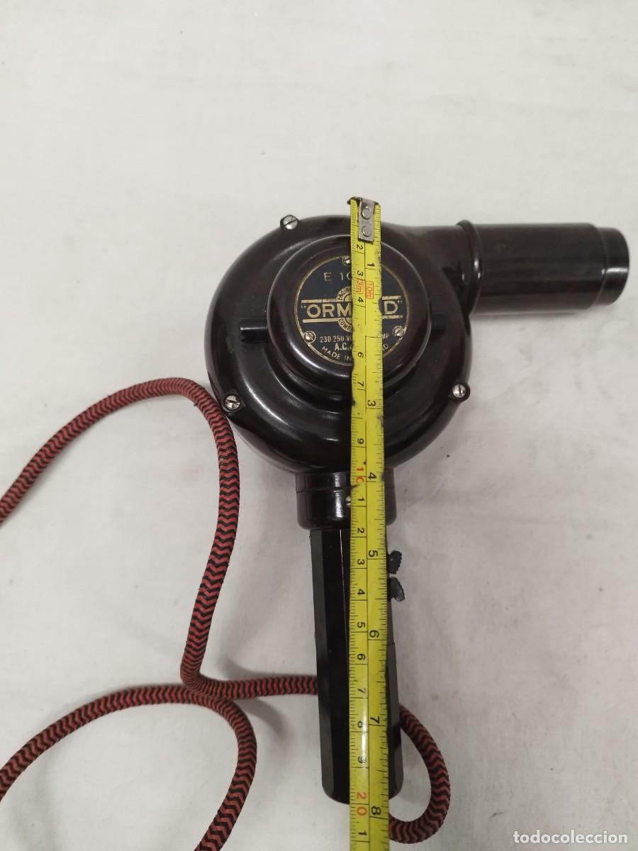 Vintage: Antiguo secador de pelo, maraca ormond. De baquelita. - Foto 11