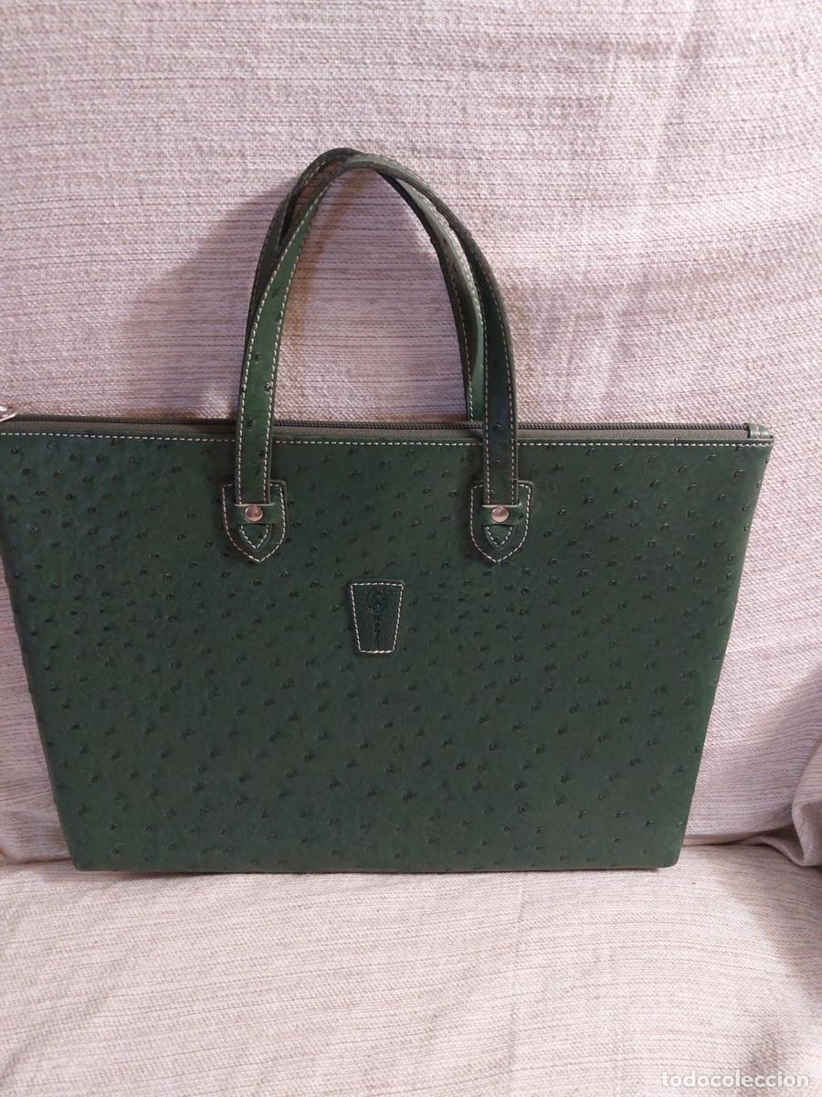 Vintage: BOLSO EL POTRO COLOR VERDE - Foto 4