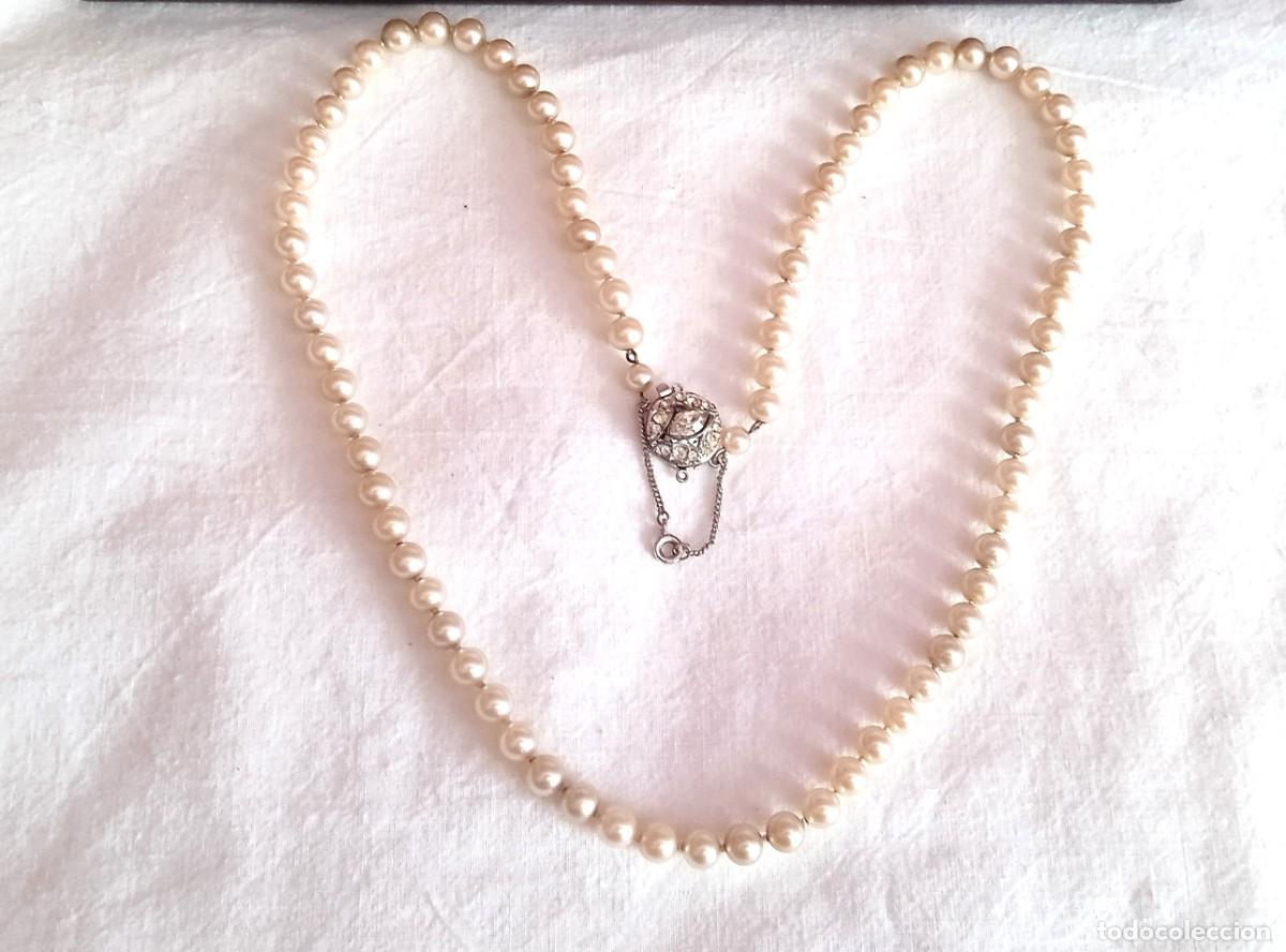 Vintage: COLLAR DE PERLAS DE LOS A&Ntilde;OS 70 - Foto 3