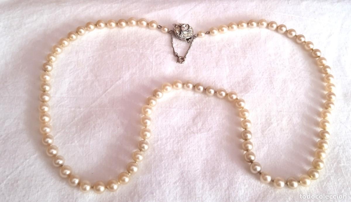 Vintage: COLLAR DE PERLAS DE LOS A&Ntilde;OS 70 - Foto 4