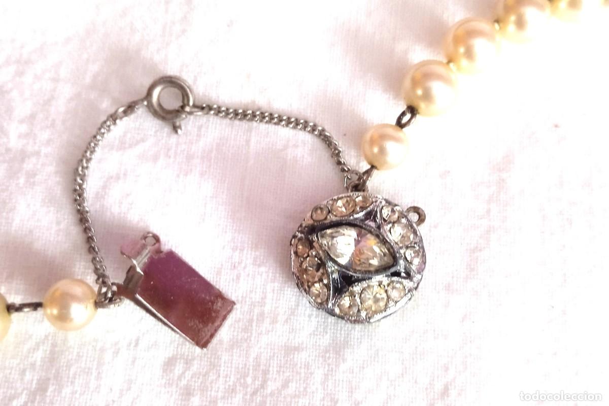 Vintage: COLLAR DE PERLAS DE LOS A&Ntilde;OS 70 - Foto 6