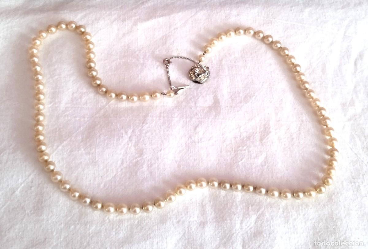 Vintage: COLLAR DE PERLAS DE LOS A&Ntilde;OS 70 - Foto 7