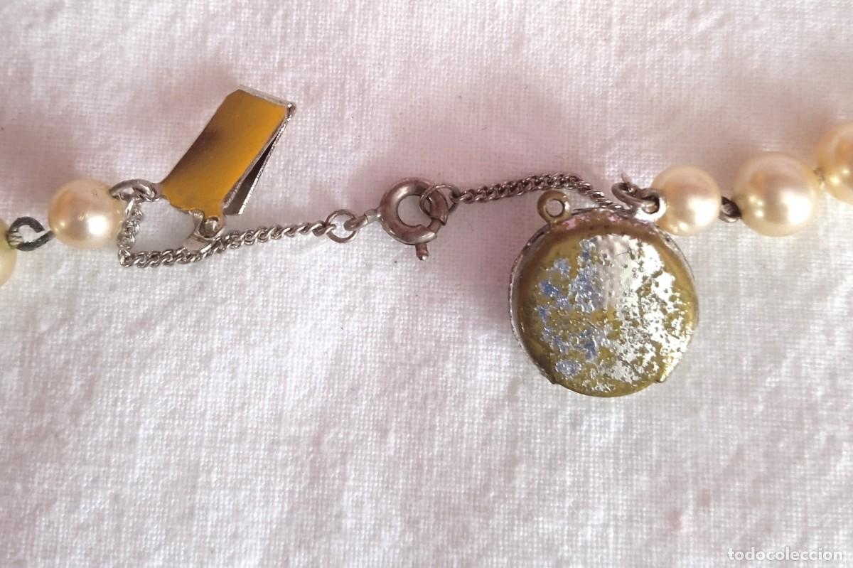 Vintage: COLLAR DE PERLAS DE LOS A&Ntilde;OS 70 - Foto 8