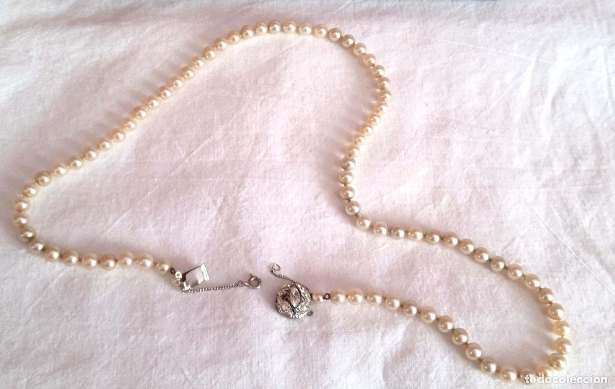Vintage: COLLAR DE PERLAS DE LOS A&Ntilde;OS 70 - Foto 9