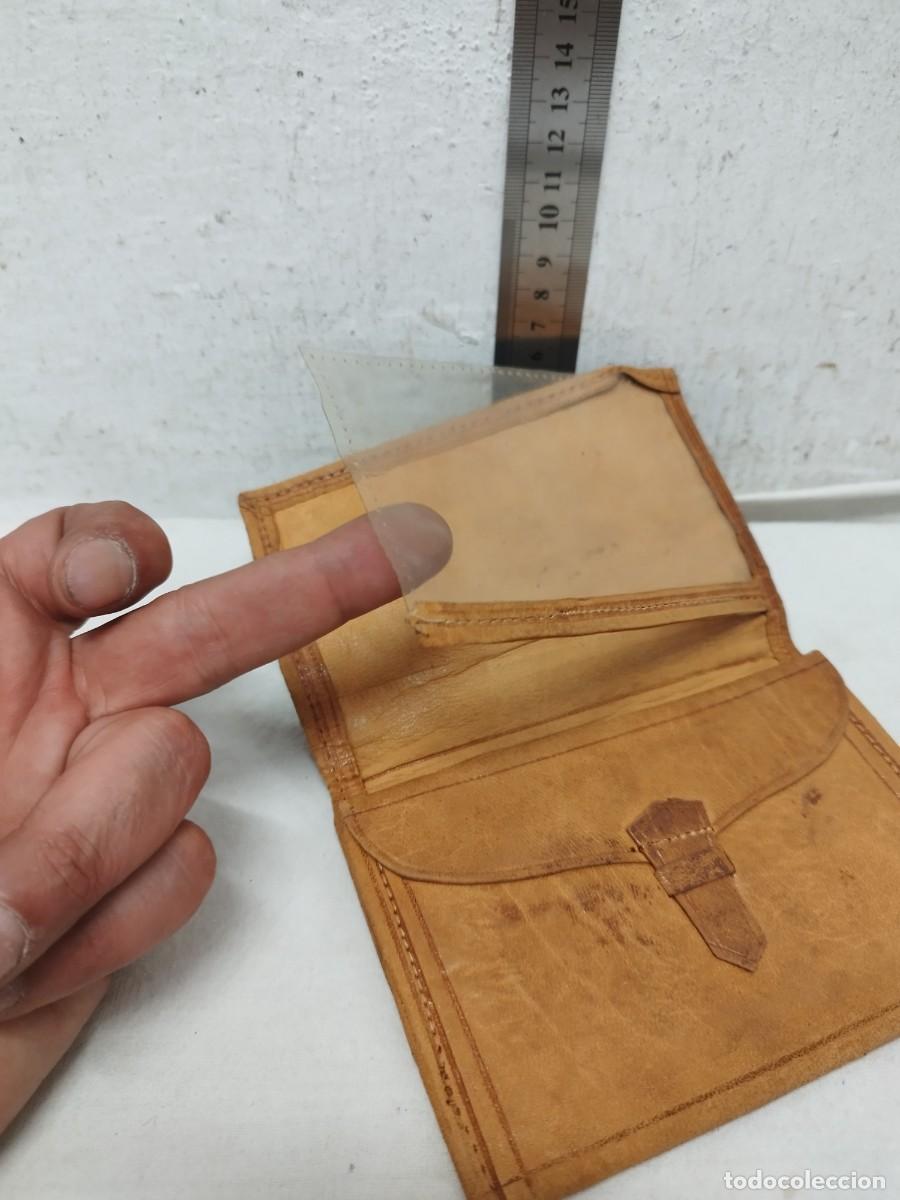 Vintage: Antiguo monedero &aacute;rabe de piel a restaurar. - Foto 2
