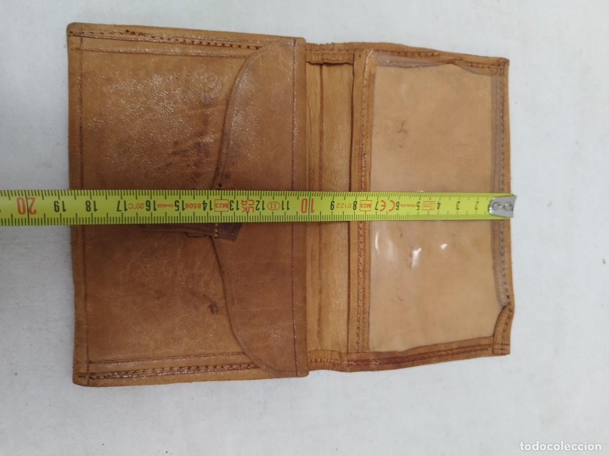 Vintage: Antiguo monedero &aacute;rabe de piel a restaurar. - Foto 7