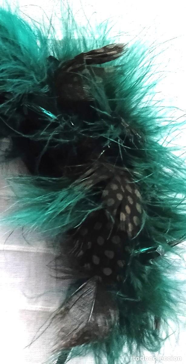 Vintage: DIADEMA CON PLUMAS Y PEDRERIA - Foto 5