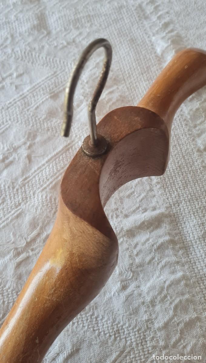 Vintage: PERCHA DE MADERA VINTAGE - Foto 6