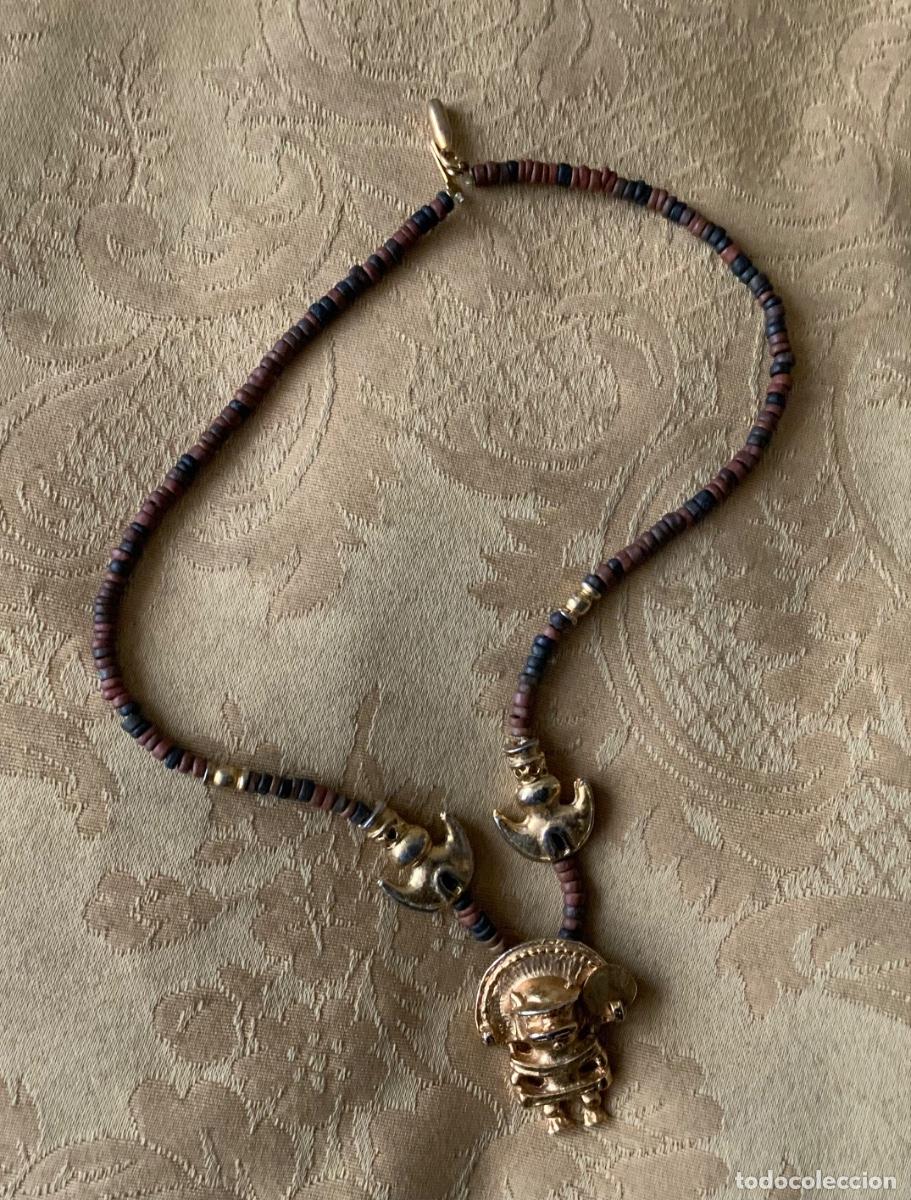 Vintage: R&Eacute;PLICA DE COLLAR PRECOLOMBINO - Foto 8