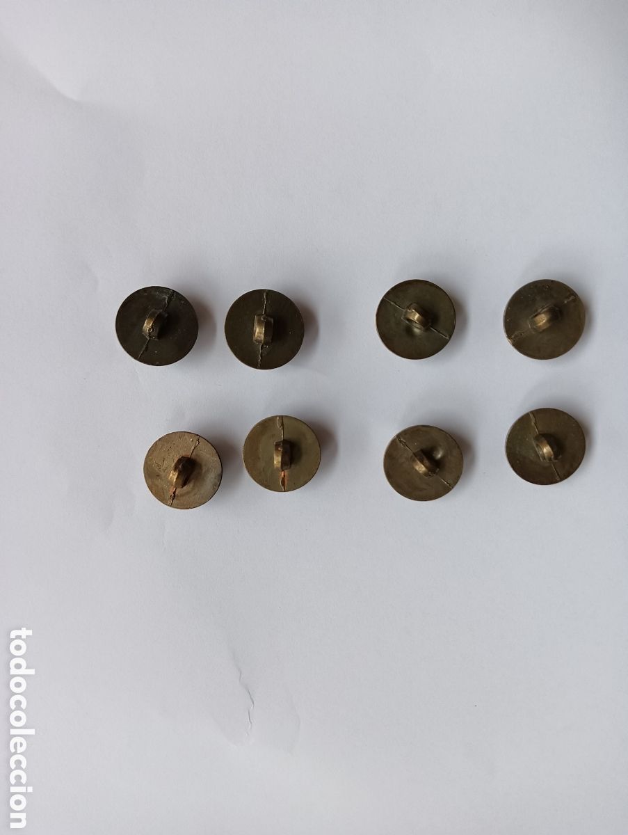 Vintage: BOTONES COLOR BRONCE DIAMETRO 1,6 CM. - Foto 2