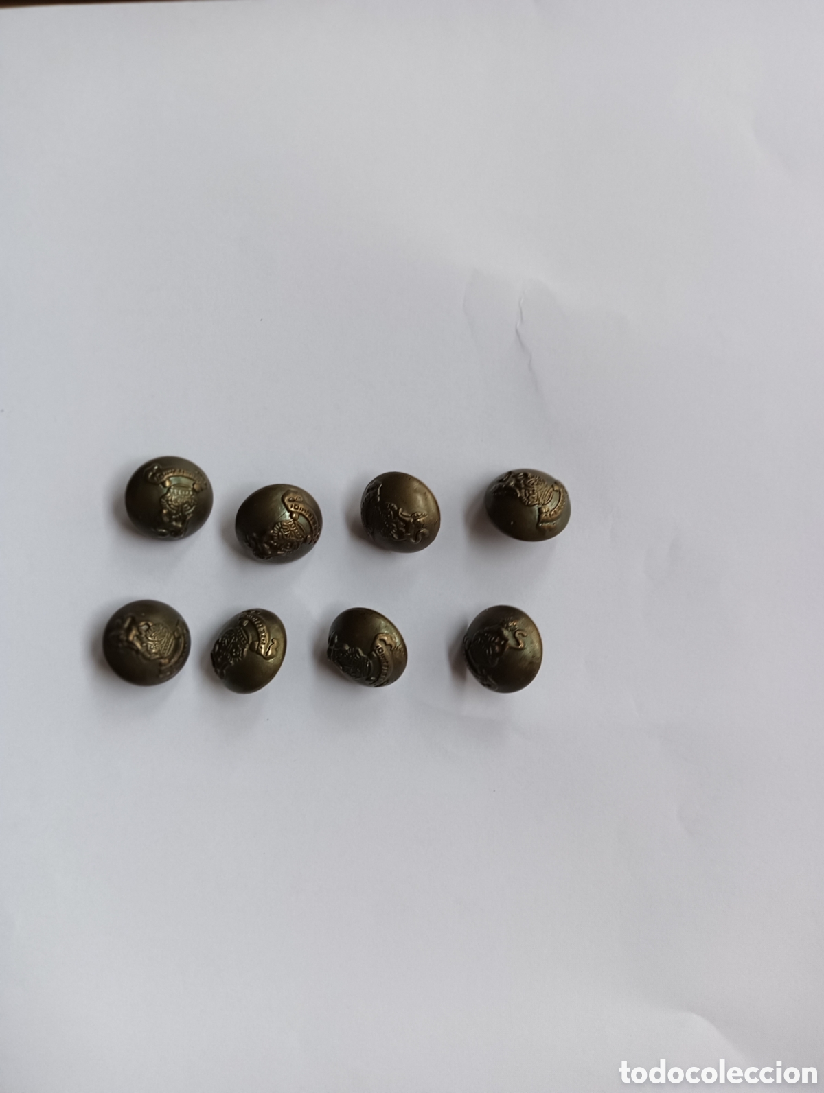 Vintage: BOTONES COLOR BRONCE DIAMETRO 1,6 CM. - Foto 1