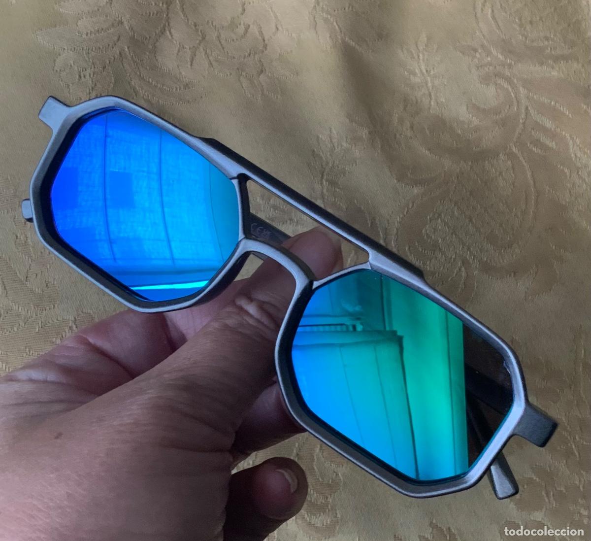 Vintage: GAFAS DE SOL CRISTALES VERDES - Foto 1