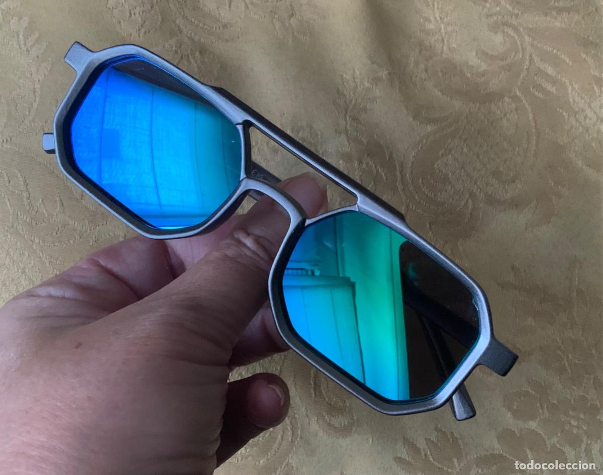 Vintage: GAFAS DE SOL CRISTALES VERDES - Foto 3