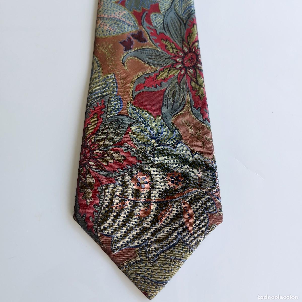 Vintage: CORBATA MOTIVOS FLORALES - Foto 3