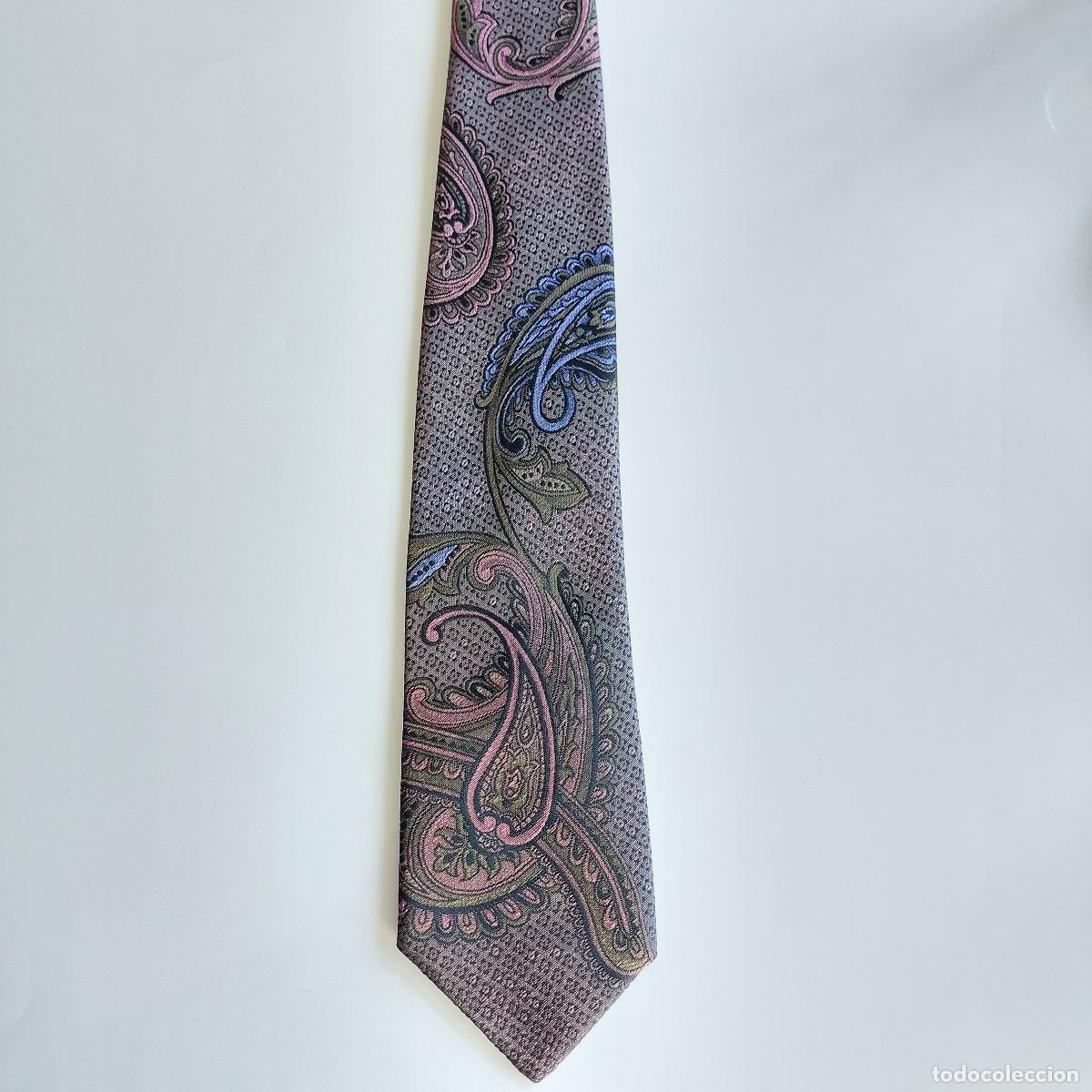 Vintage: CORBATA MOTIVOS FLORALES - Foto 3
