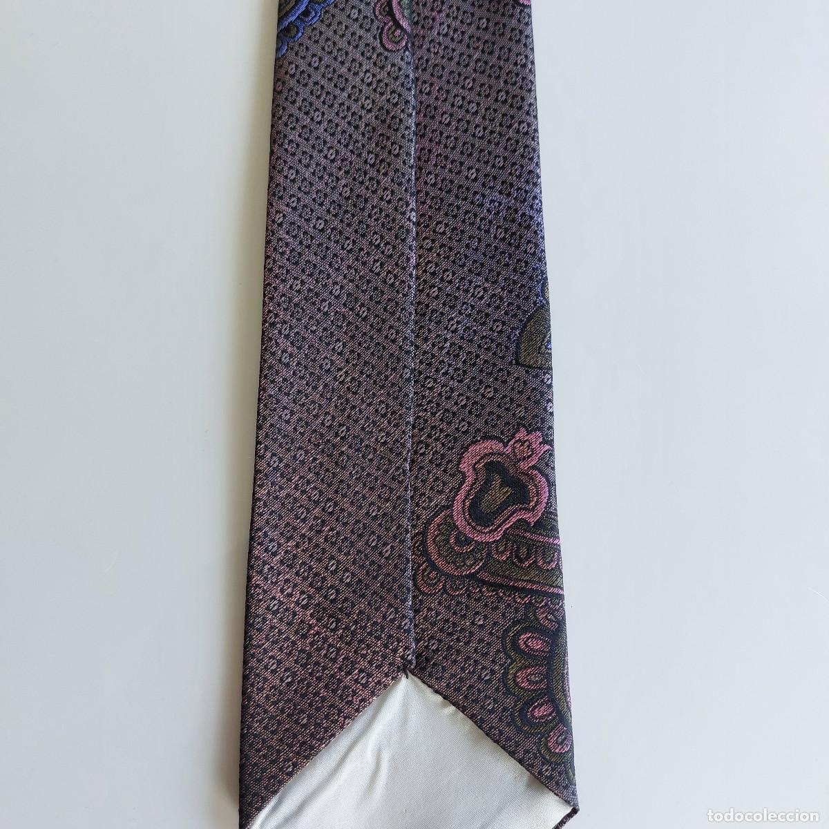 Vintage: CORBATA MOTIVOS FLORALES - Foto 4