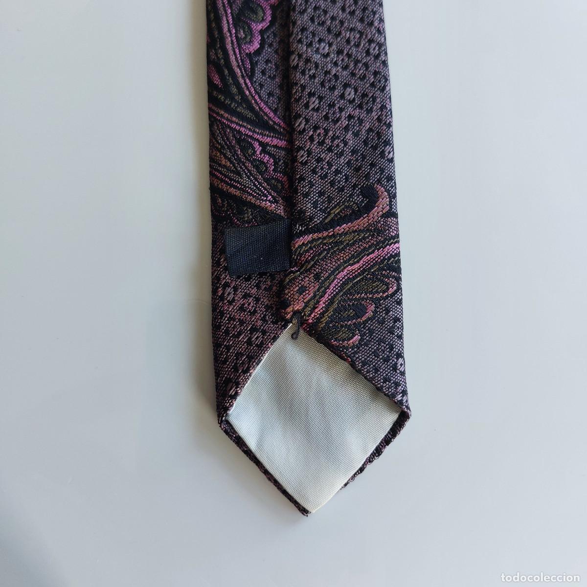 Vintage: CORBATA MOTIVOS FLORALES - Foto 5