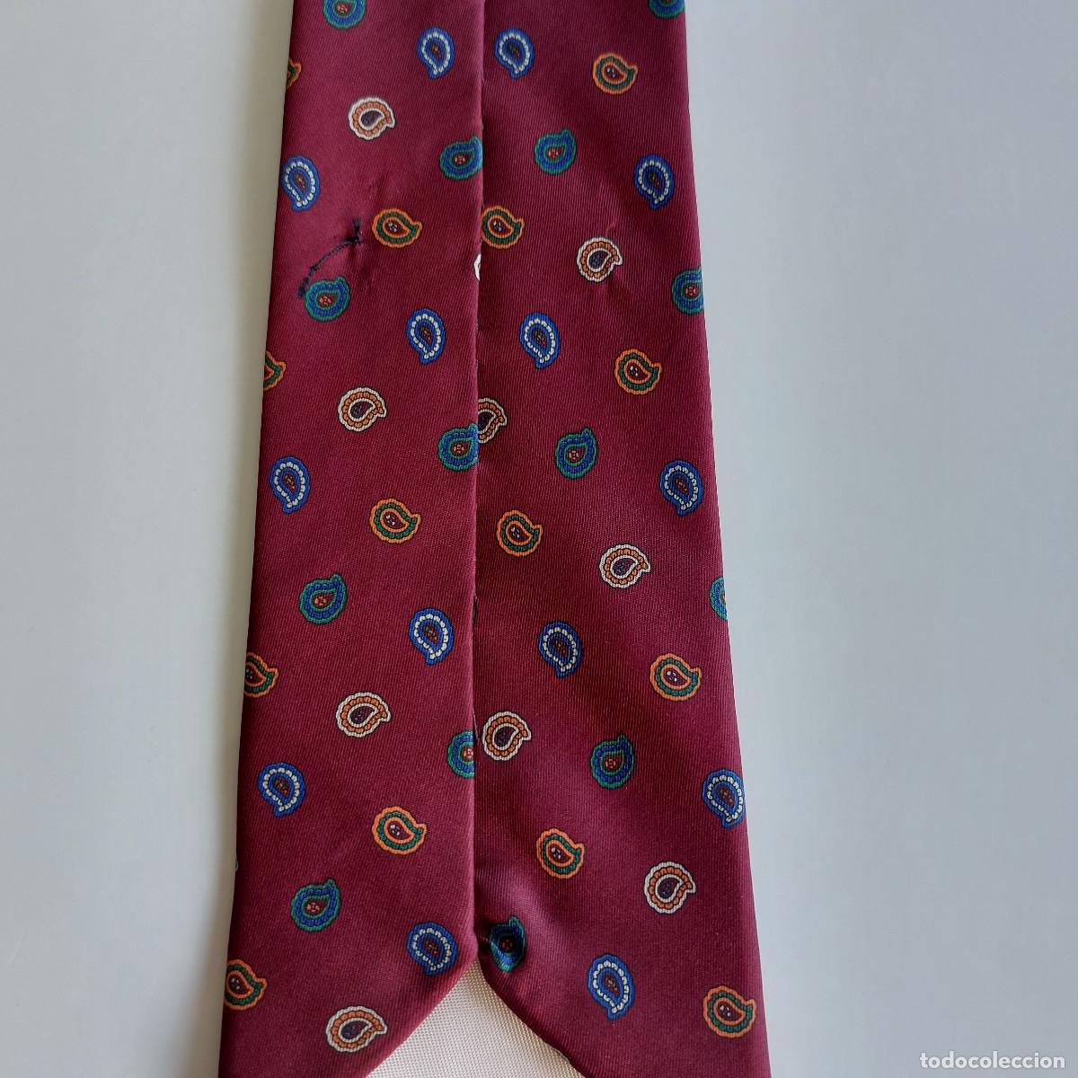 Vintage: CORBATA MOTIVO CACHEMIRA - Foto 4