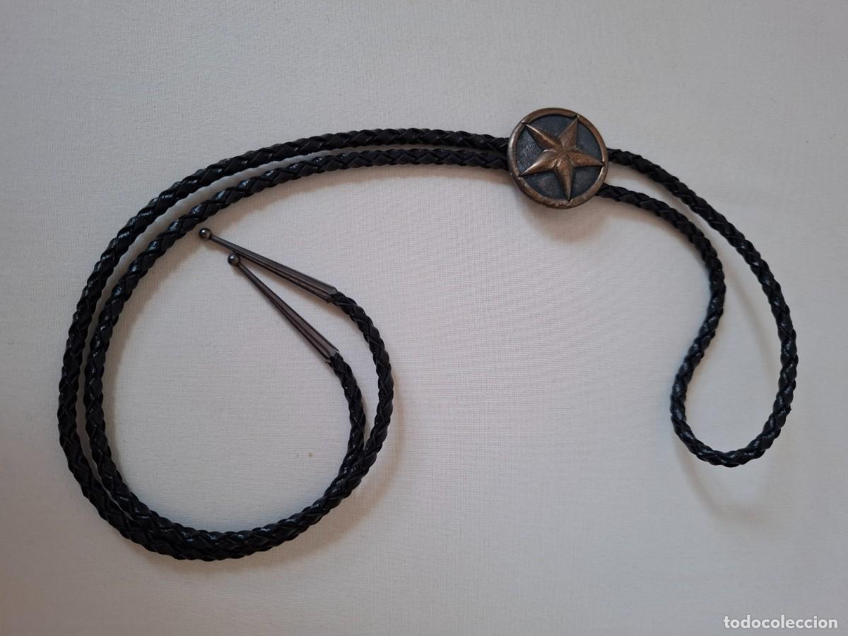 Vintage: Corbata Bolo Cinco Pesos Pinto Ranch - Foto 1