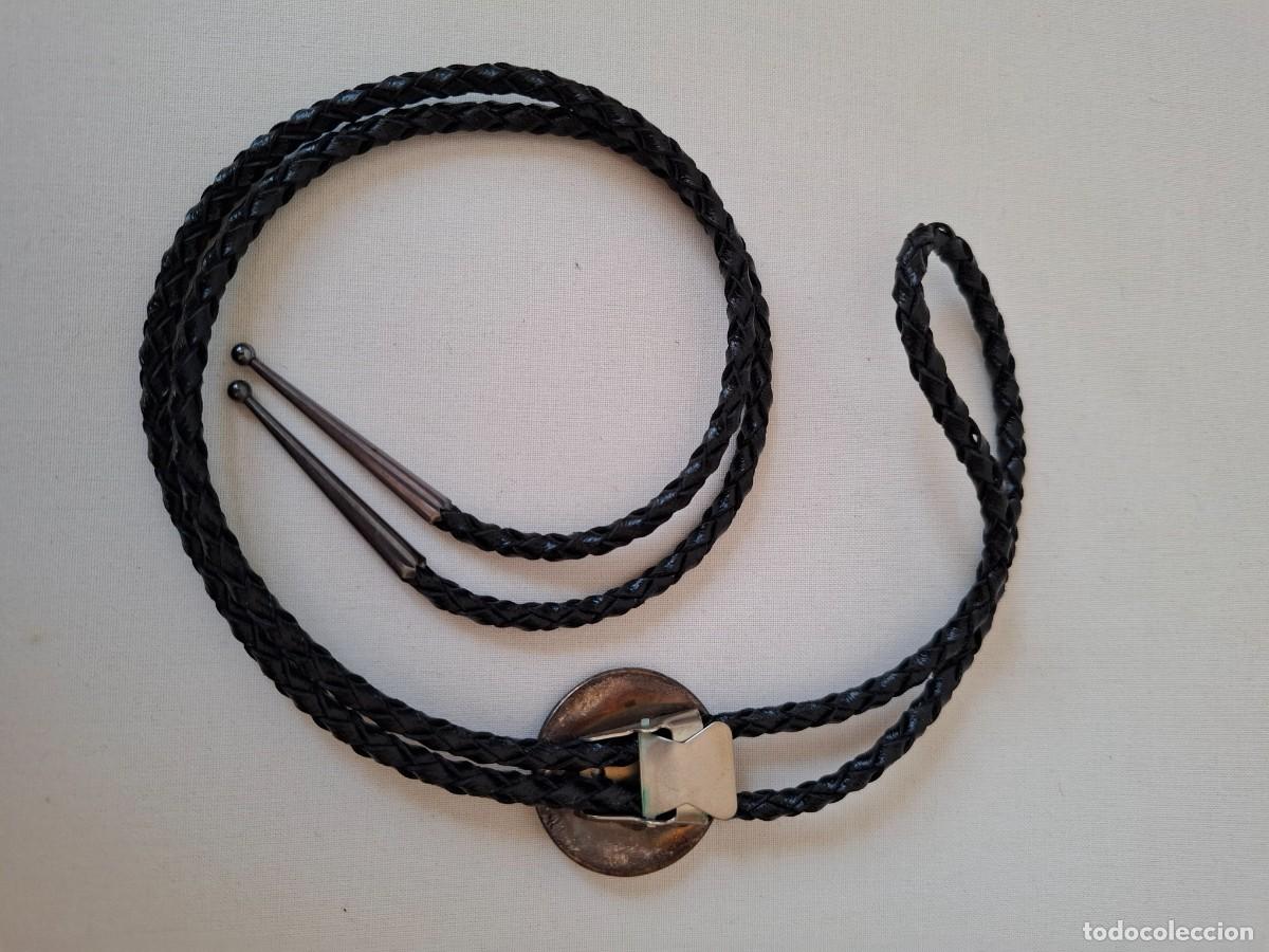 Vintage: Corbata Bolo Cinco Pesos Pinto Ranch - Foto 2
