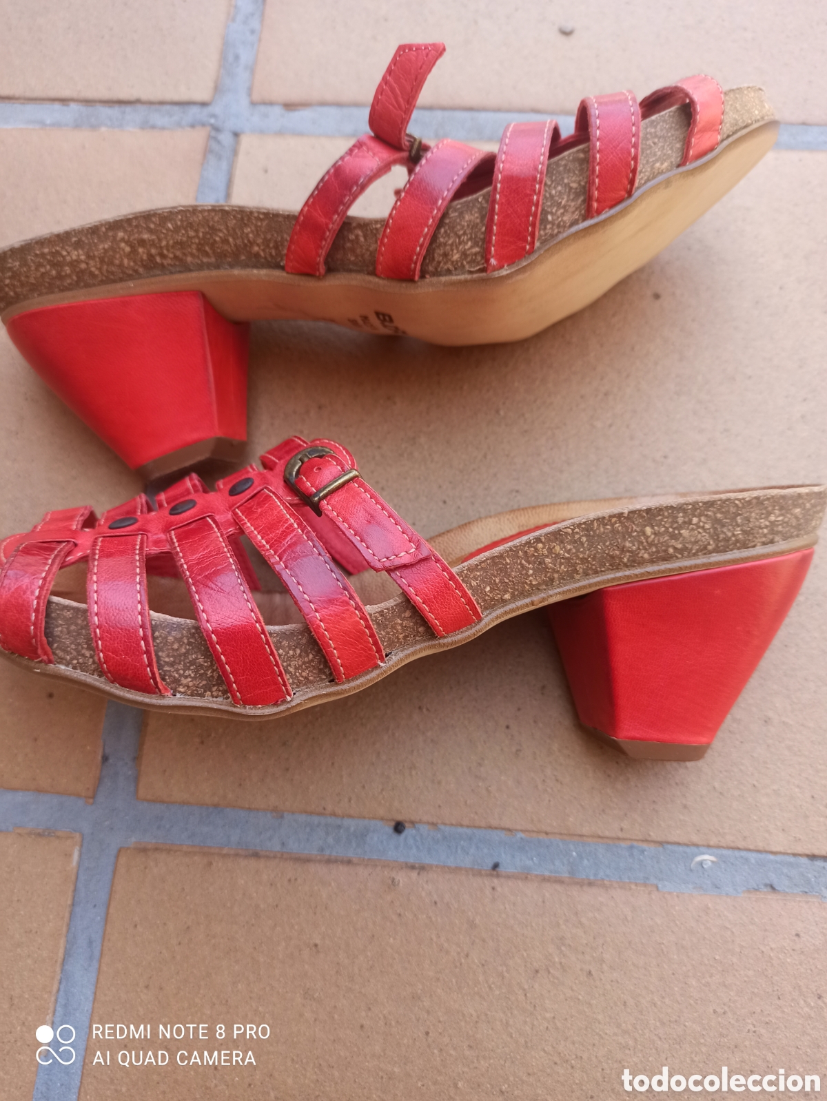 Vintage: Sandalias B. D. A., de piel y sin estrenar - Foto 5
