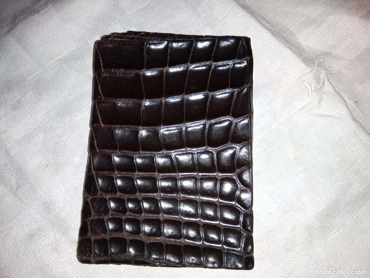 Vintage: Cartera de cocodrilo. Loewe 1946 - Foto 1