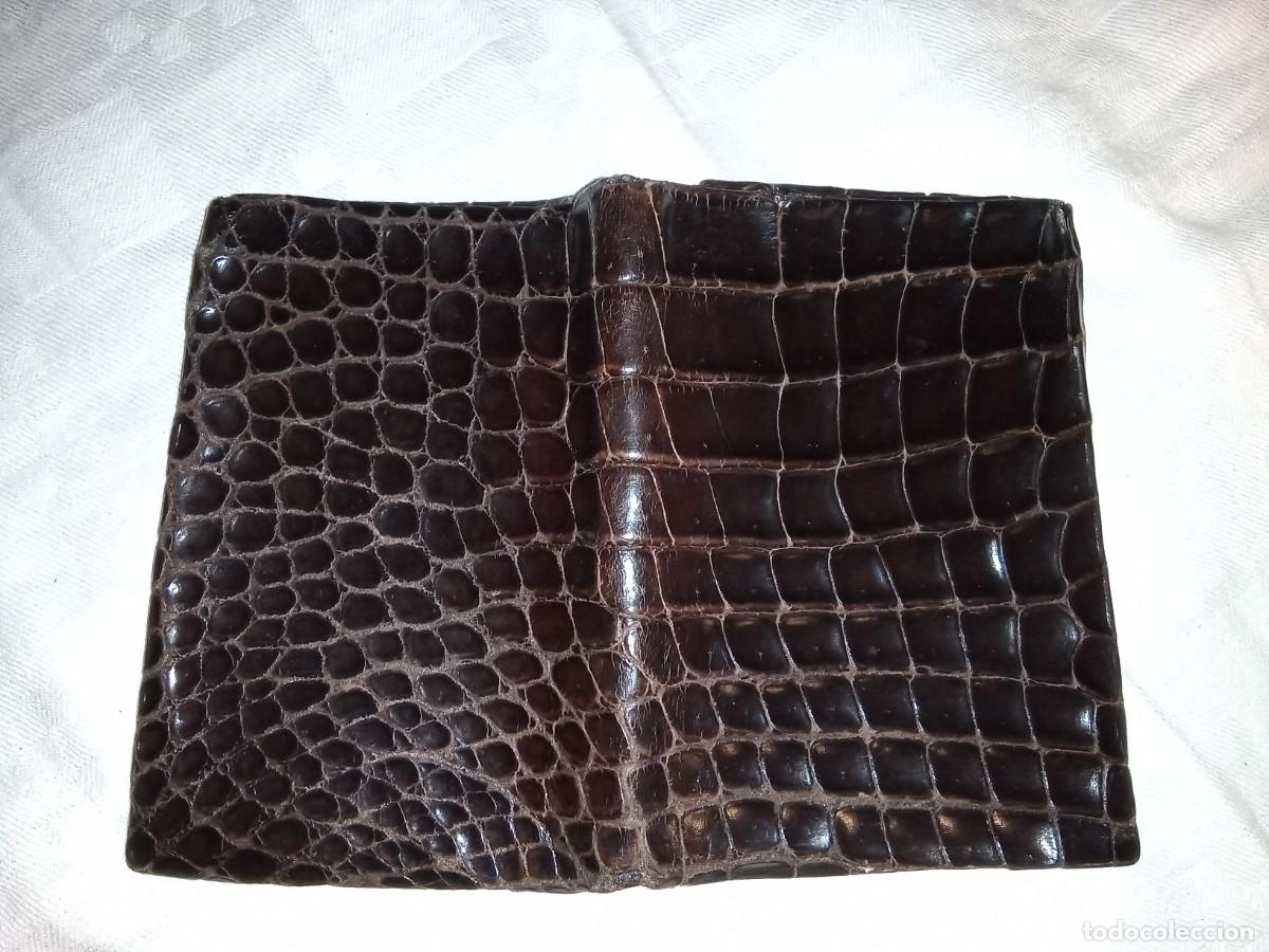Vintage: Cartera de cocodrilo. Loewe 1946 - Foto 2