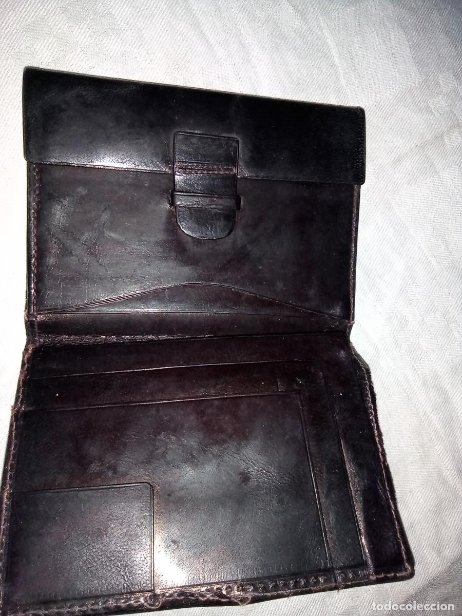 Vintage: Cartera de piel de Director del Sindicato del Espect&aacute;culo - Foto 2
