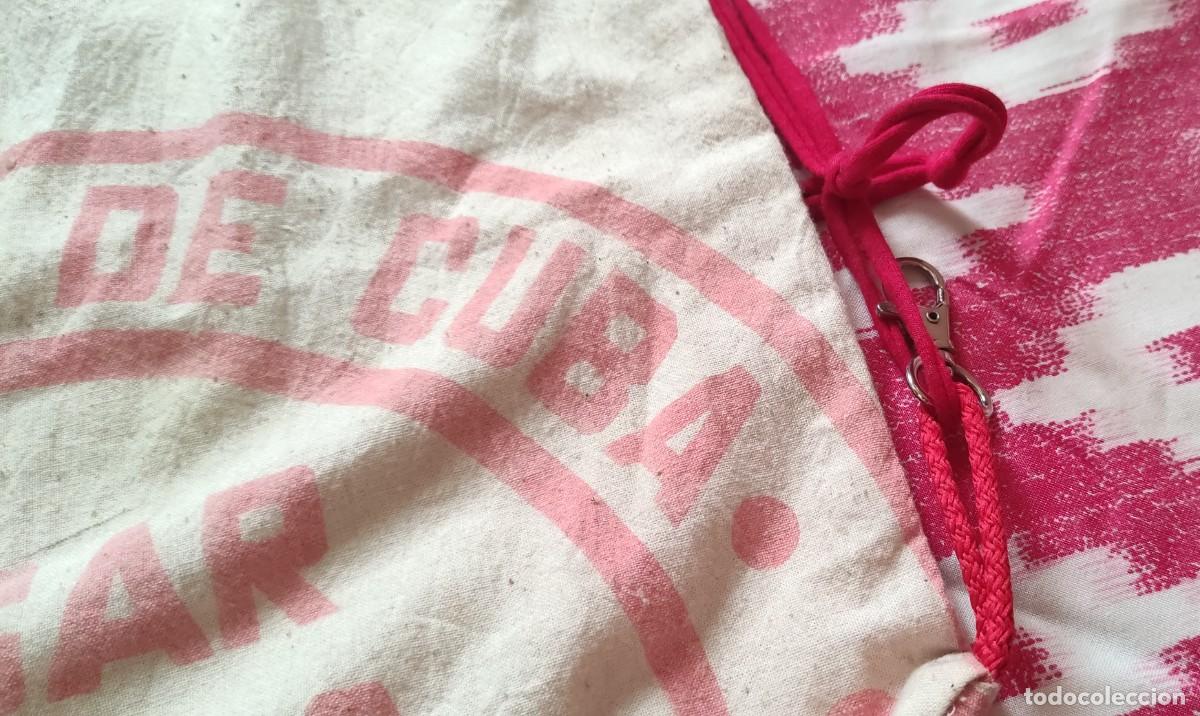 Vintage: MOCHILA HECHA CON SACO DE AZUCAR - CUBA - Foto 4