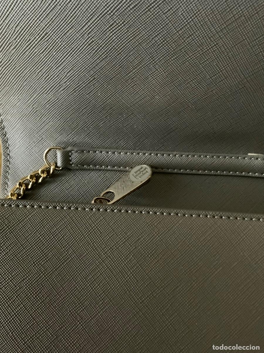 Vintage: BOLSO TOMMY HILFIGER GRIS CON CADENA - Foto 11