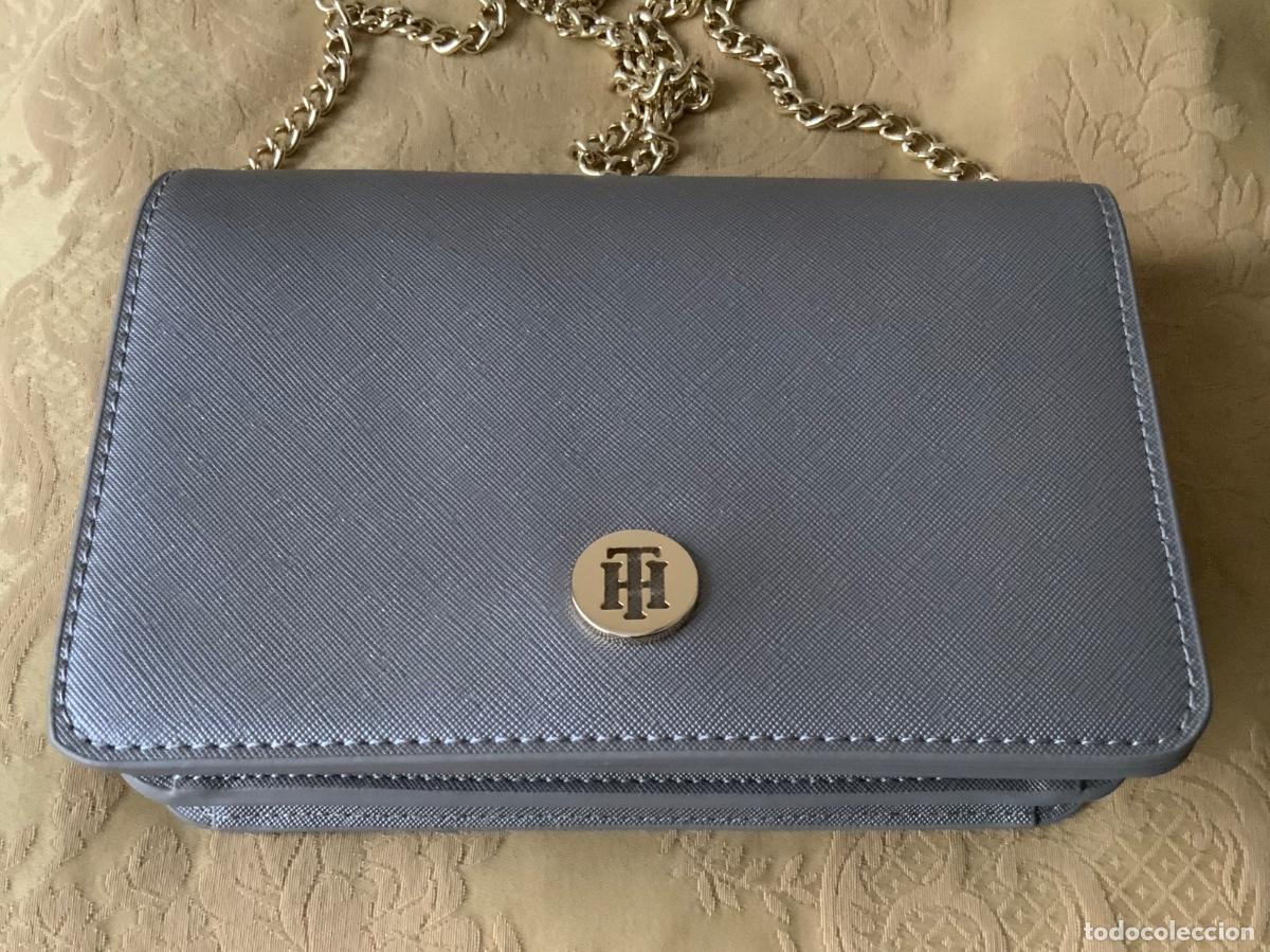 Vintage: BOLSO TOMMY HILFIGER GRIS CON CADENA - Foto 17