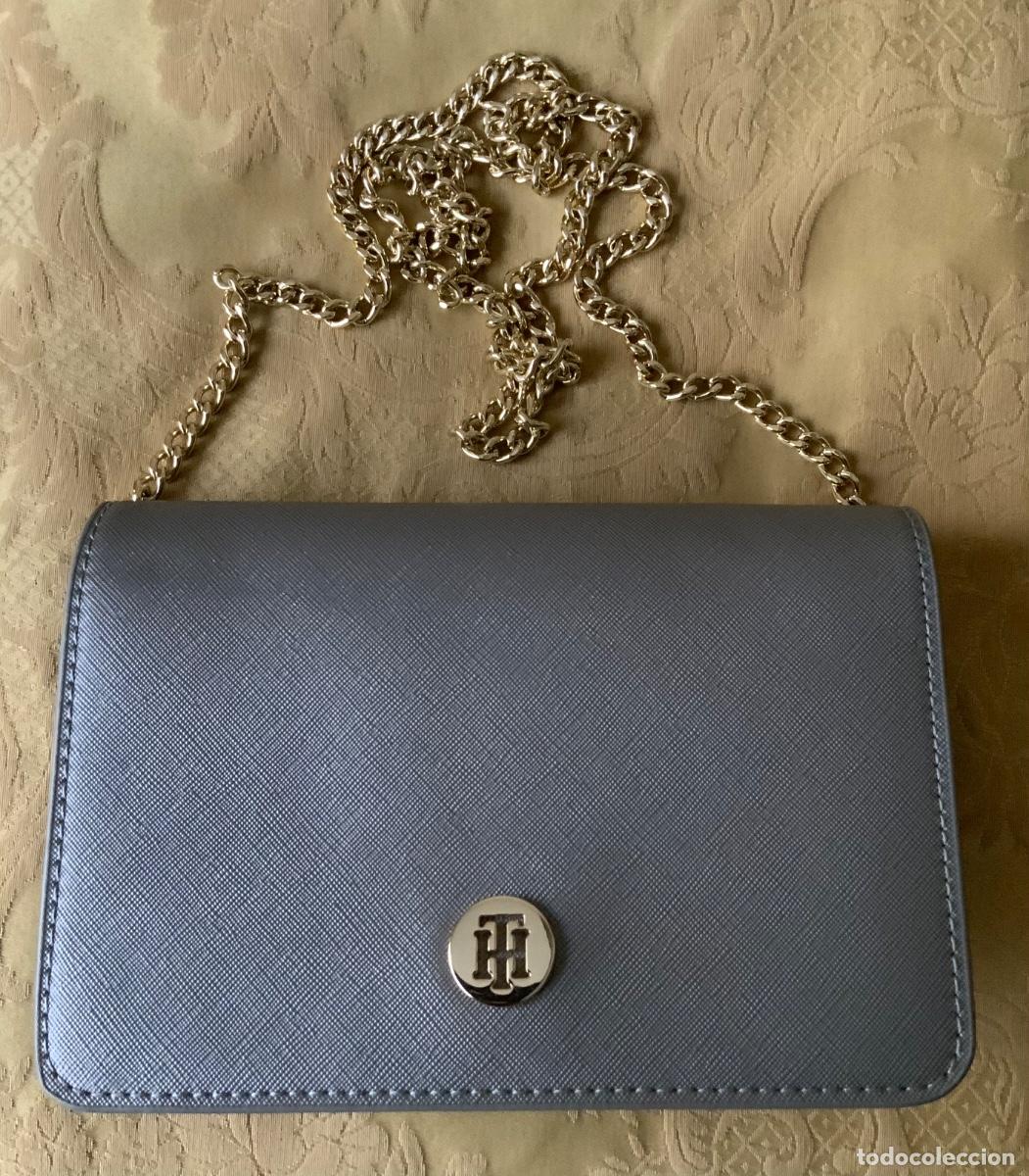 Vintage: BOLSO TOMMY HILFIGER GRIS CON CADENA - Foto 18