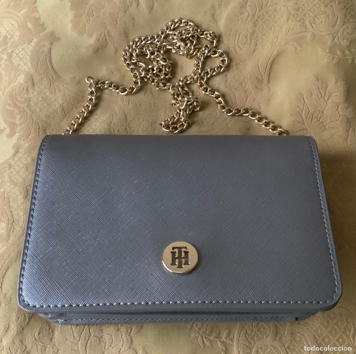 Vintage: BOLSO TOMMY HILFIGER GRIS CON CADENA - Foto 19