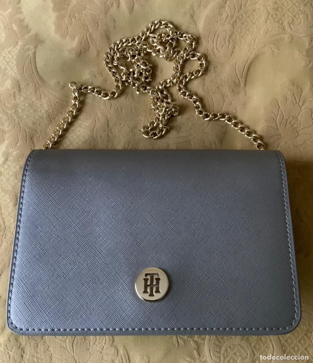 Vintage: BOLSO TOMMY HILFIGER GRIS CON CADENA - Foto 20