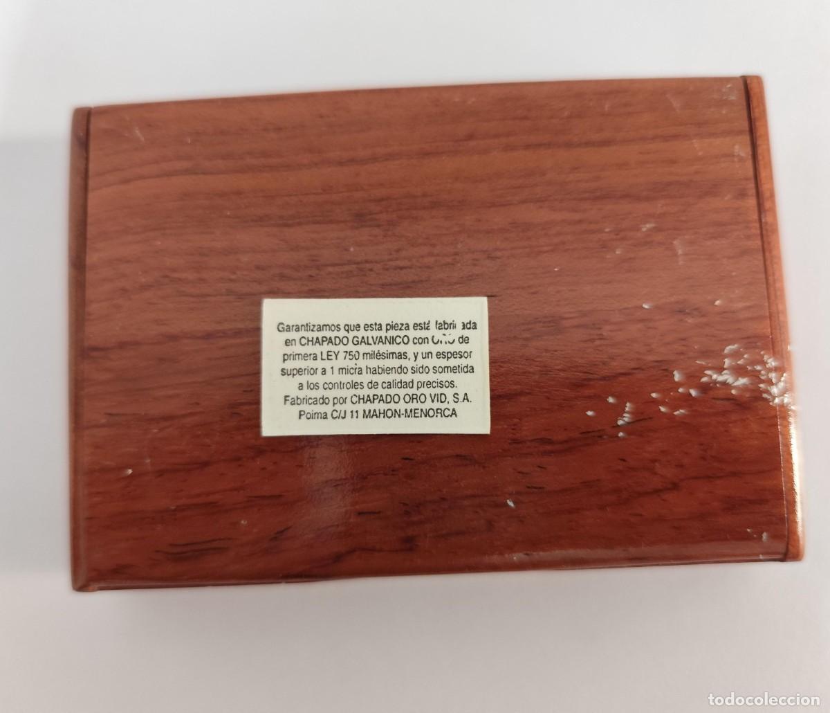 Vintage: Pasador Corbata VID Oro 750 mil&eacute;simas - Foto 2