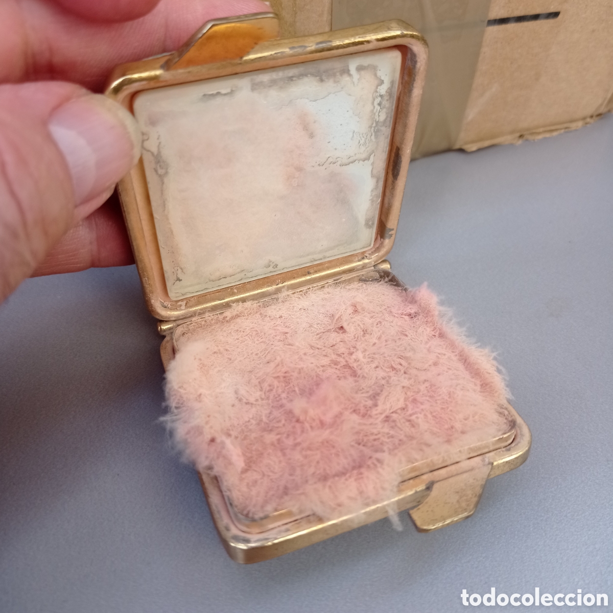 Vintage: Preciosa polvera antigua envio 5&euro; - Foto 3
