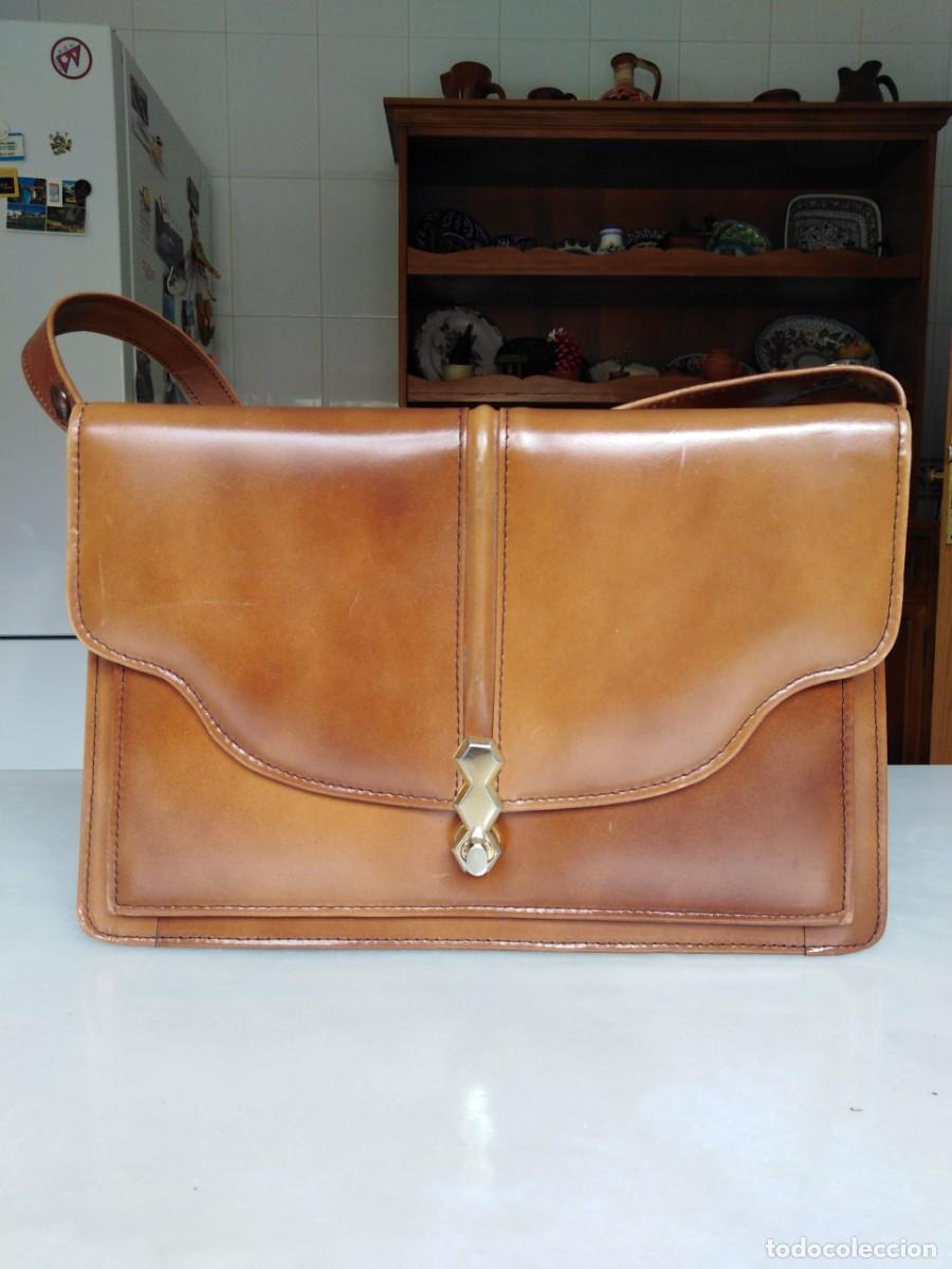 Vintage: Bolso de excelente piel - Foto 1