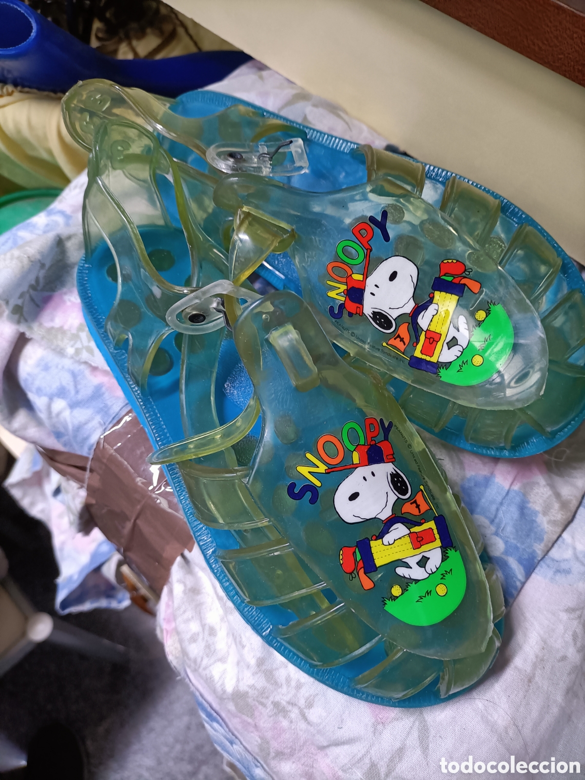 Vintage: Cangrejeras SNOOPY a&ntilde;os 2000. - Foto 1