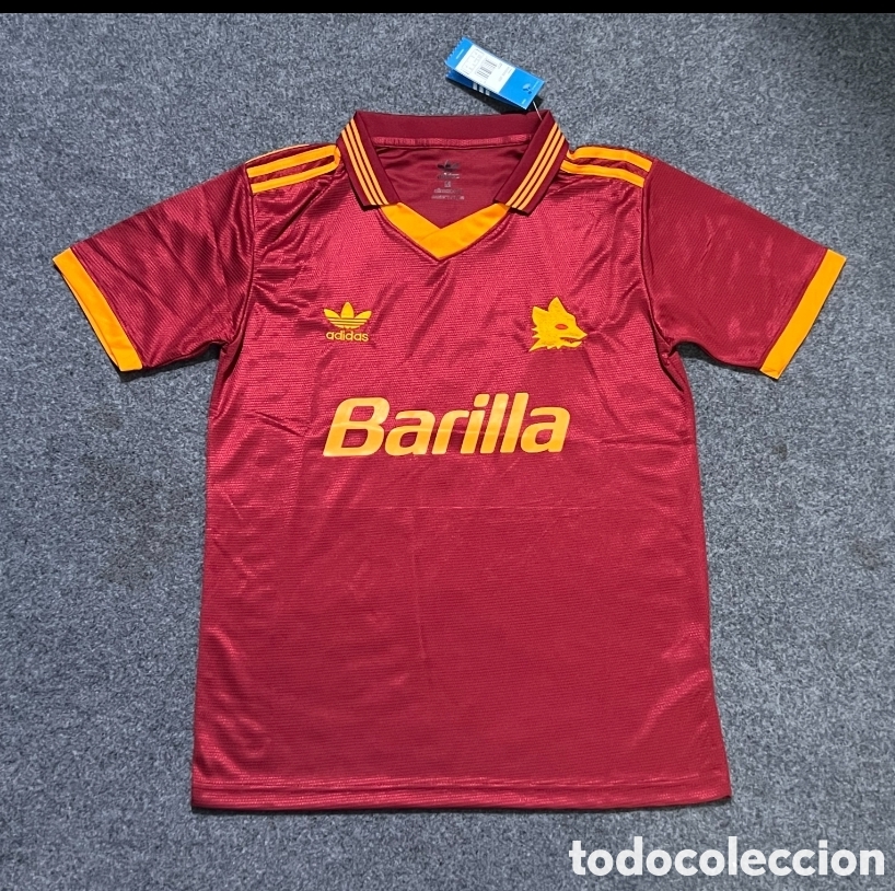 Vintage: Camiseta AS ROMA Retro - Foto 1