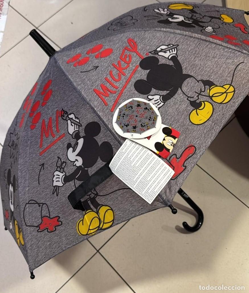 Vintage: Paraguas Automatico Mickey Mouse (Licencia Cerd&aacute;) - Foto 1