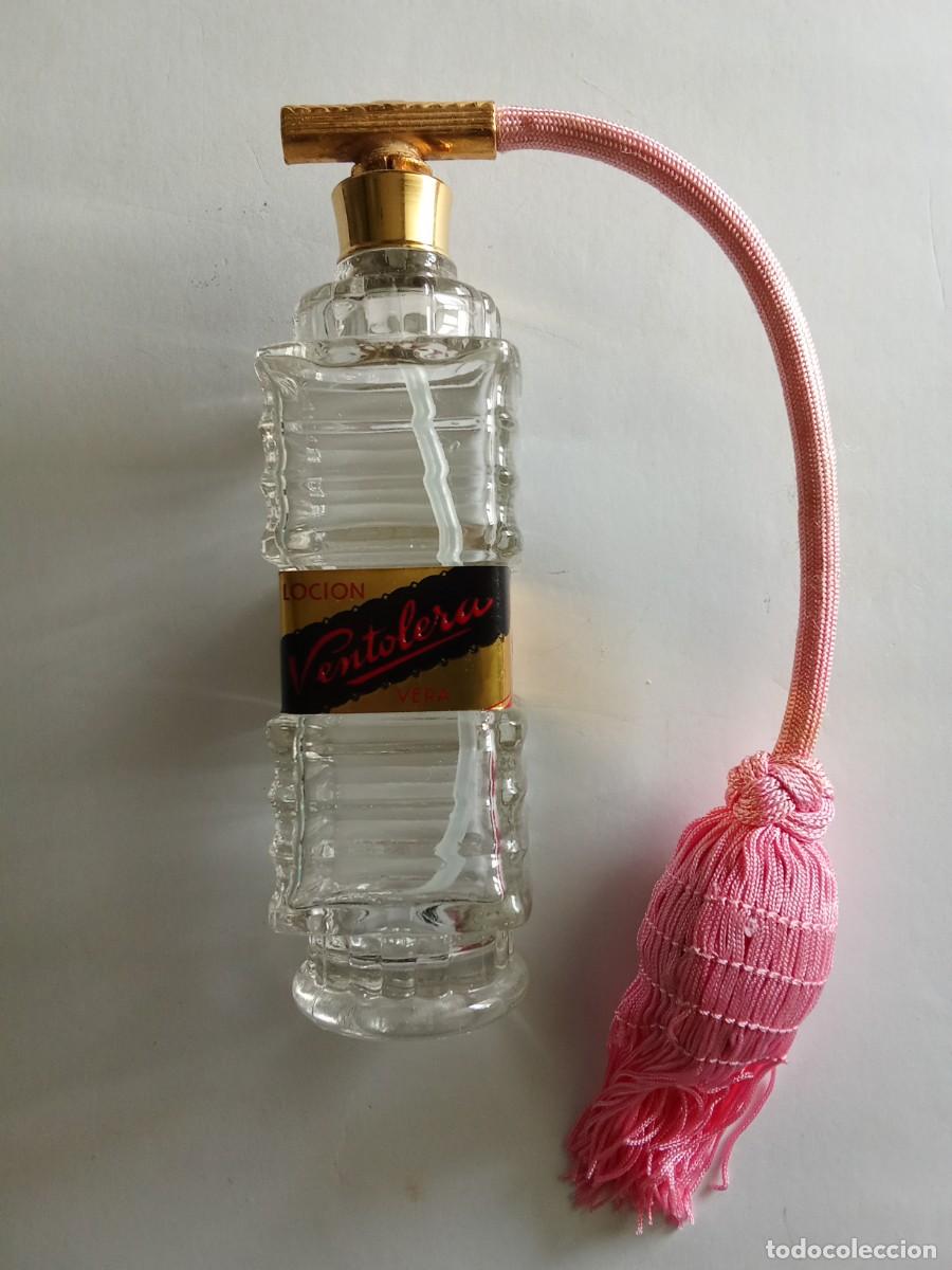 Vintage: Frasco con pulverizador Ventolera de Vera a&ntilde;os 70