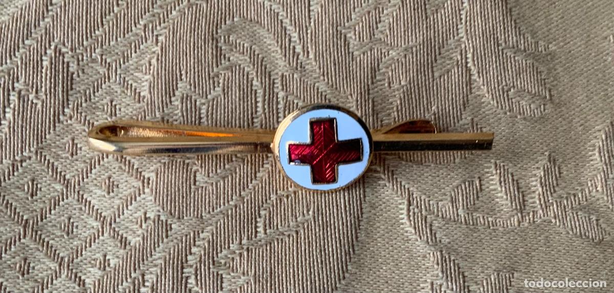 Vintage: ALFILER DE CORBATA CRUZ ROJA PISA CORBATA - Foto 5