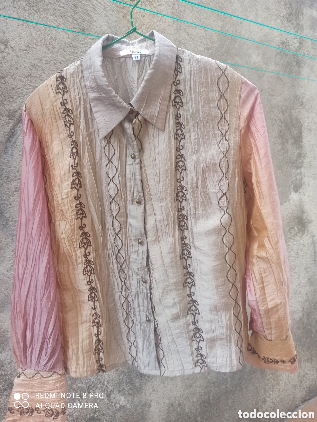 Vintage: Blusa Soid Shirt, impecable y elegante - Foto 7