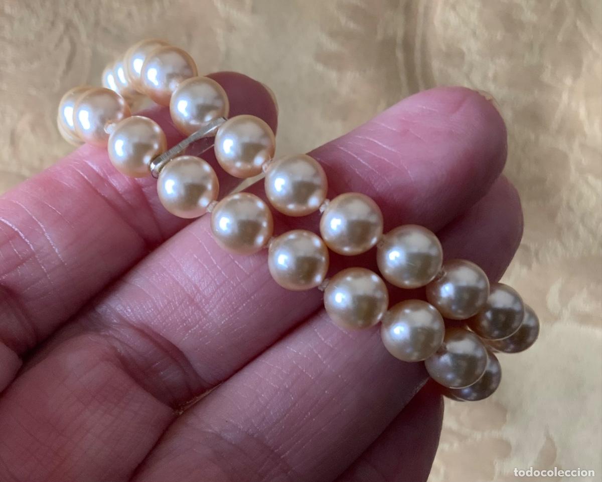 Vintage: PULSERA DE 2 VUELTAS PERLAS DE MALLORCA - Foto 7