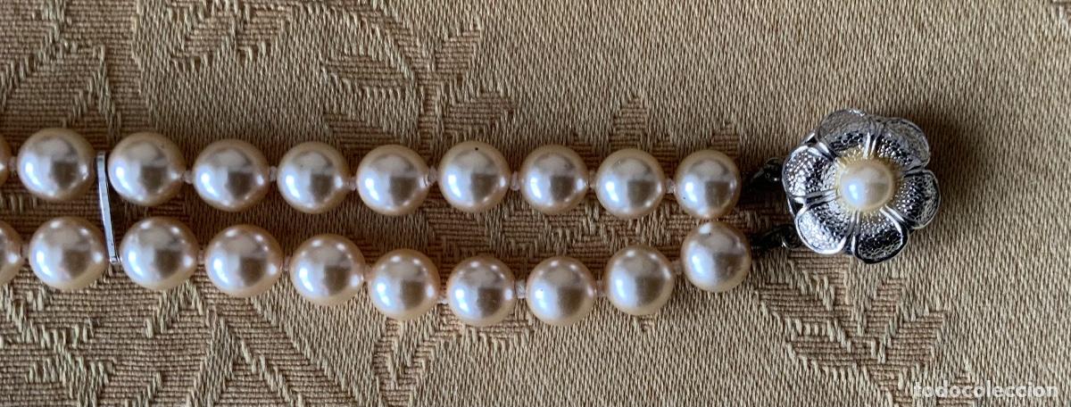 Vintage: PULSERA DE 2 VUELTAS PERLAS DE MALLORCA - Foto 8