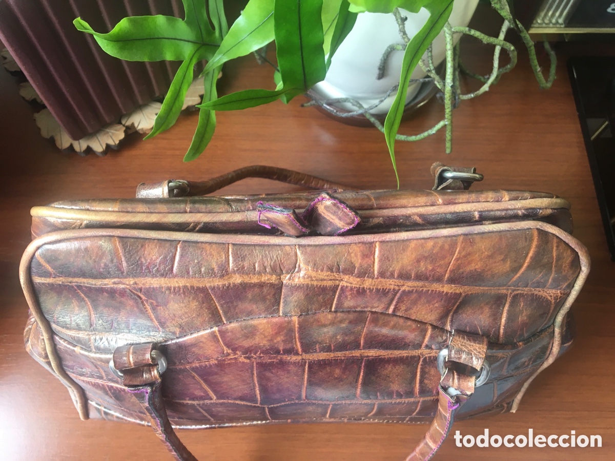 Vintage: bolso en piel labrada de Looky - Foto 5