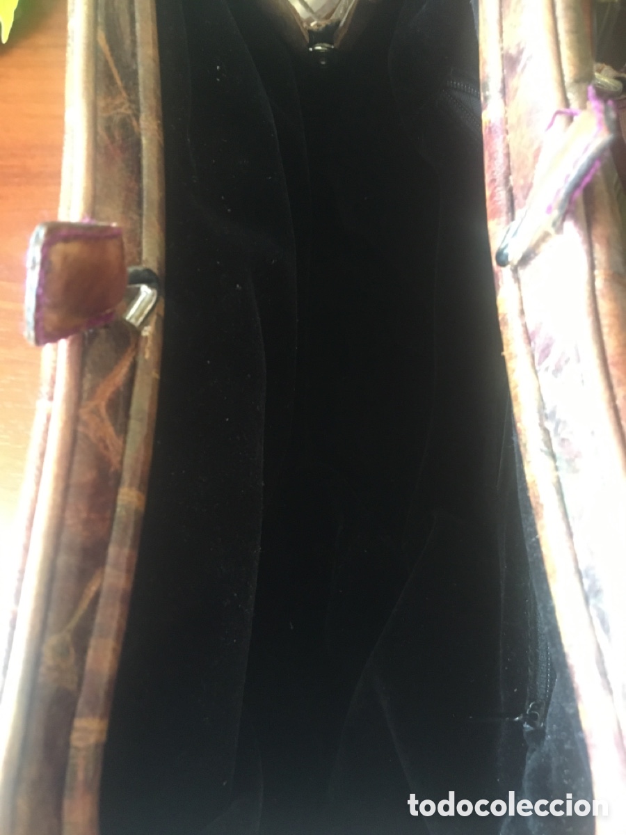 Vintage: bolso en piel labrada de Looky - Foto 7