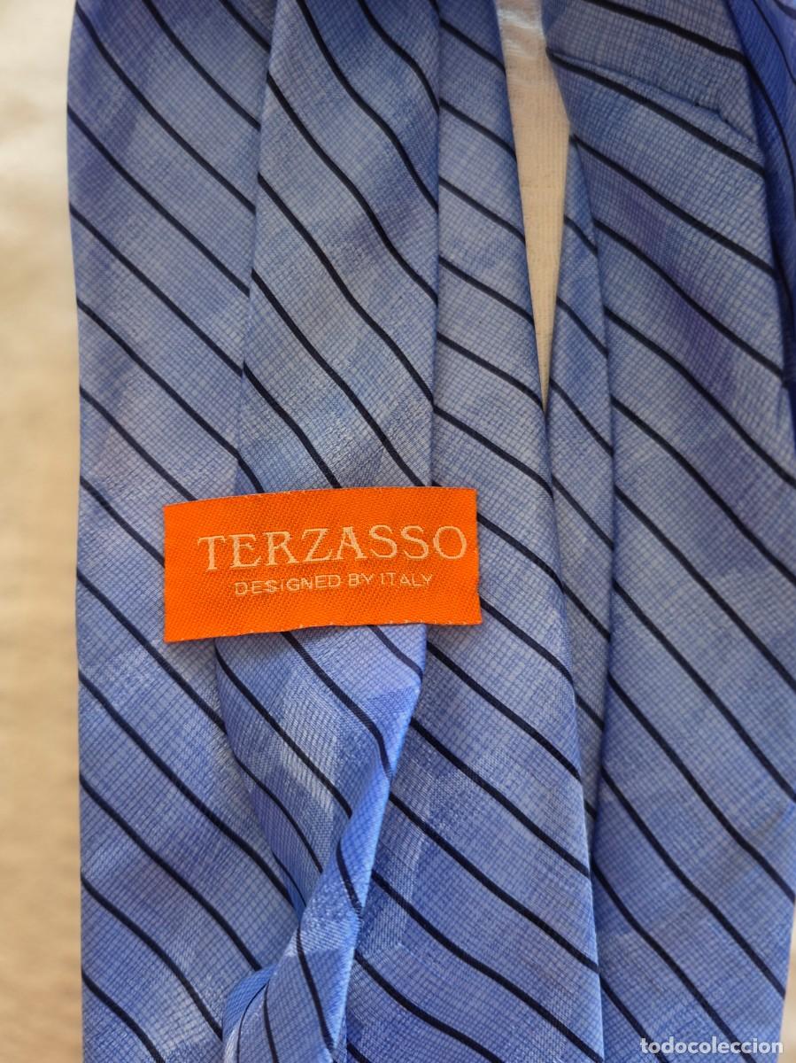 Vintage: CORBATA TERZASSO - ITALY - SEDA 100% - Foto 4