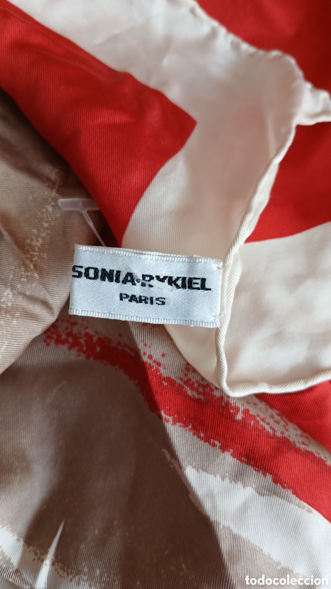 Vintage: Sonia Rykel vintage silk scarf, square - Foto 4